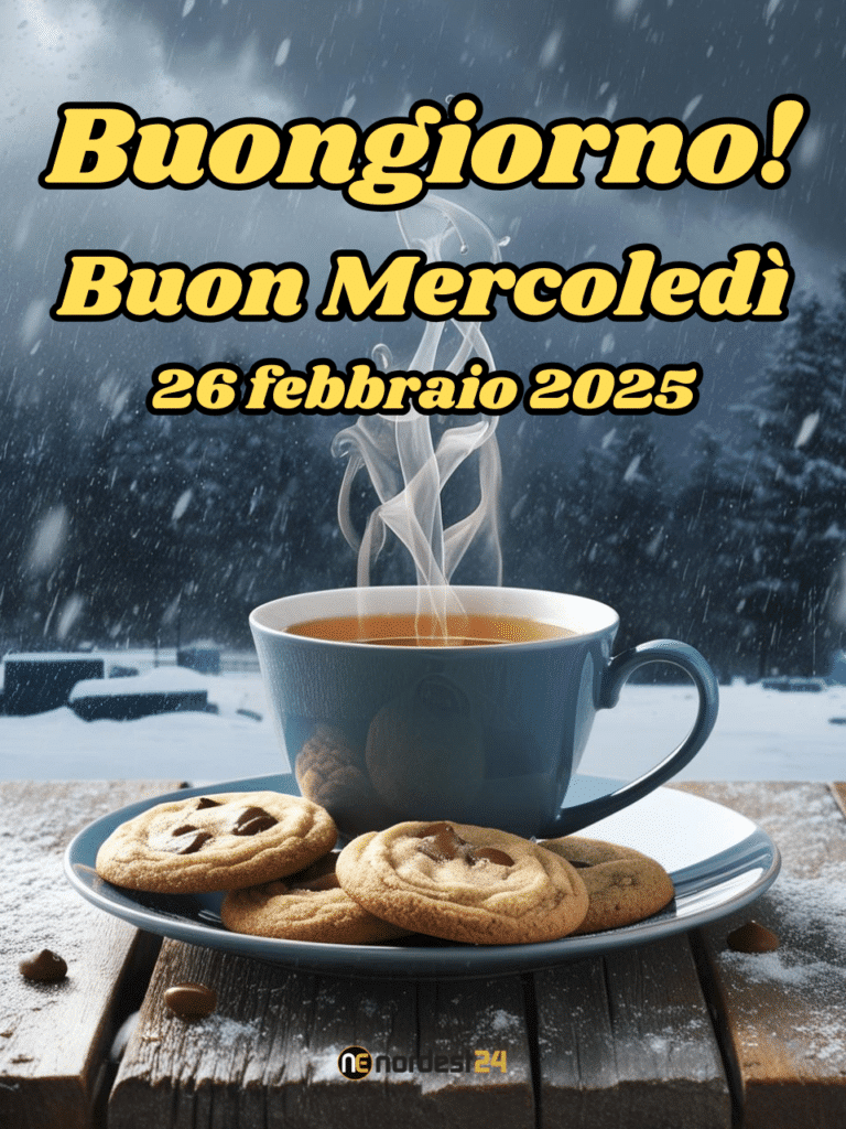 Immagini e frasi di buongiorno per mercoledì 26 febbraio 2025