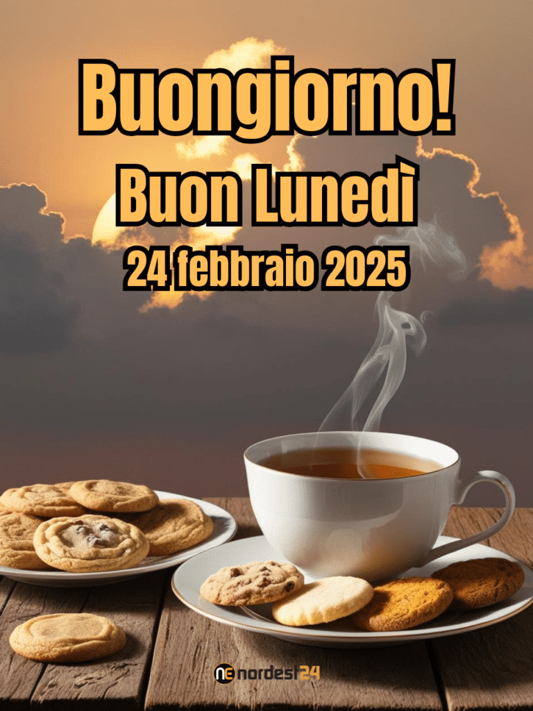 Immagini e frasi di Buongiorno per lunedì 24 febbraio 2025