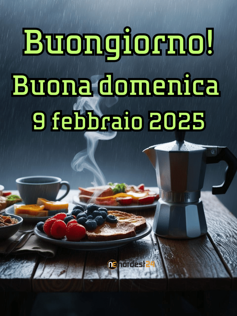 Immagini e Frasi di Buongiorno per Domenica 9 Febbraio 2025