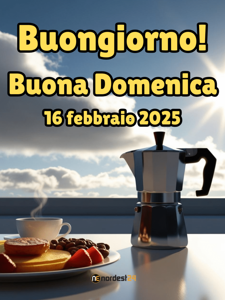 Immagini e frasi di Buongiorno per Domenica 16 Febbraio 2025