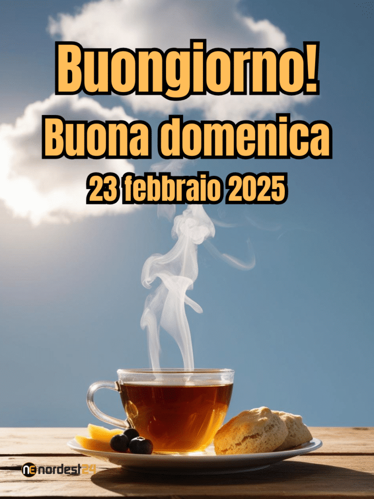 Immagini e frasi di Buongiorno per domenica 23 febbraio 2025