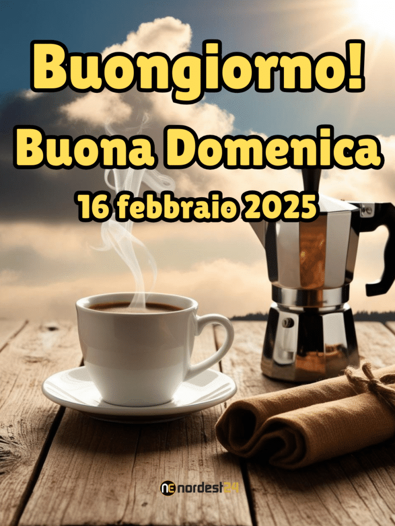 Immagini e frasi di Buongiorno per Domenica 16 Febbraio 2025