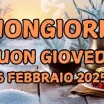 Immagini e frasi di Buongiorno per Giovedì 6 Febbraio 2025