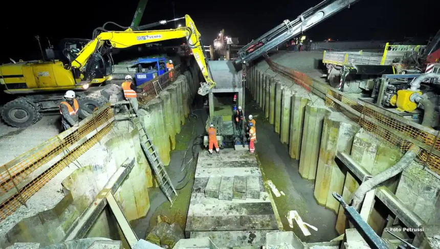 Autostrade Alto Adriatico - terza corsia A4 infortuni sul lavoro vicini allo zero