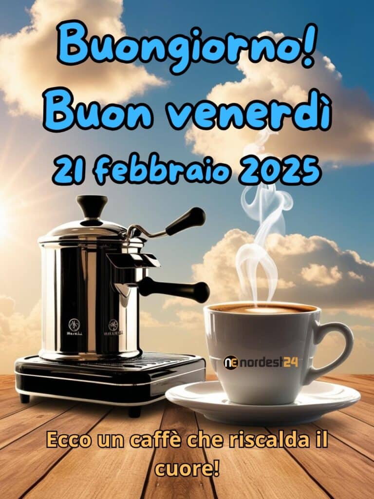 Immagini e frasi di buongiorno per venerdì 21 febbraio 2025