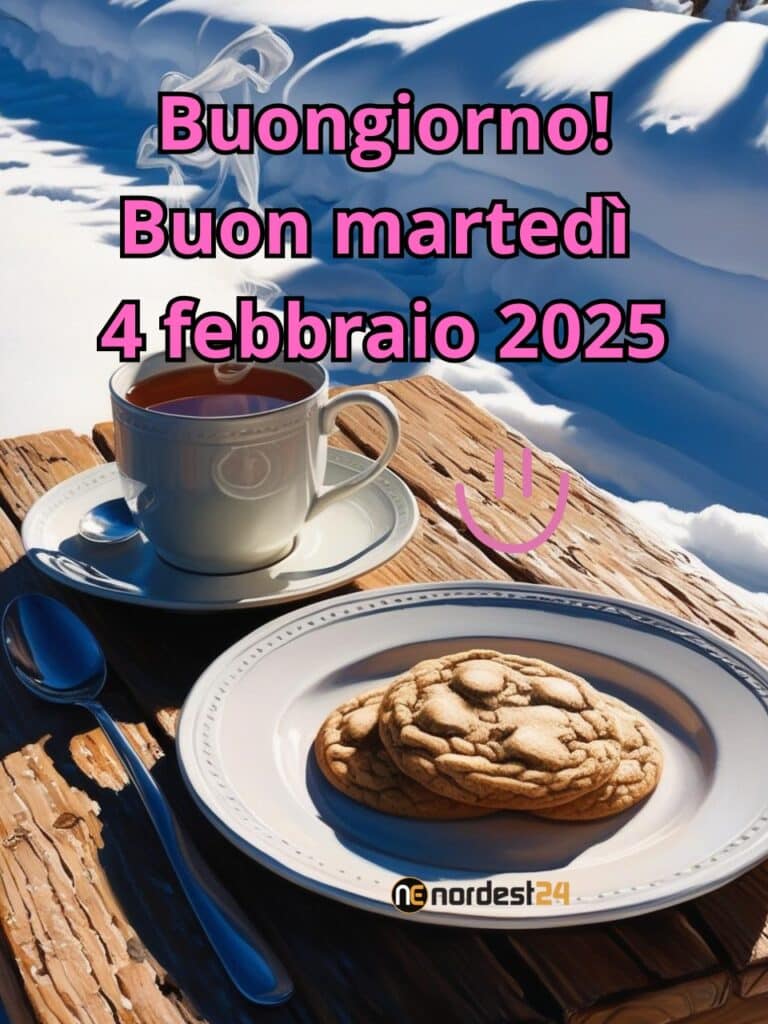 Immagini e frasi di Buongiorno per Martedì 4 Febbraio 2025