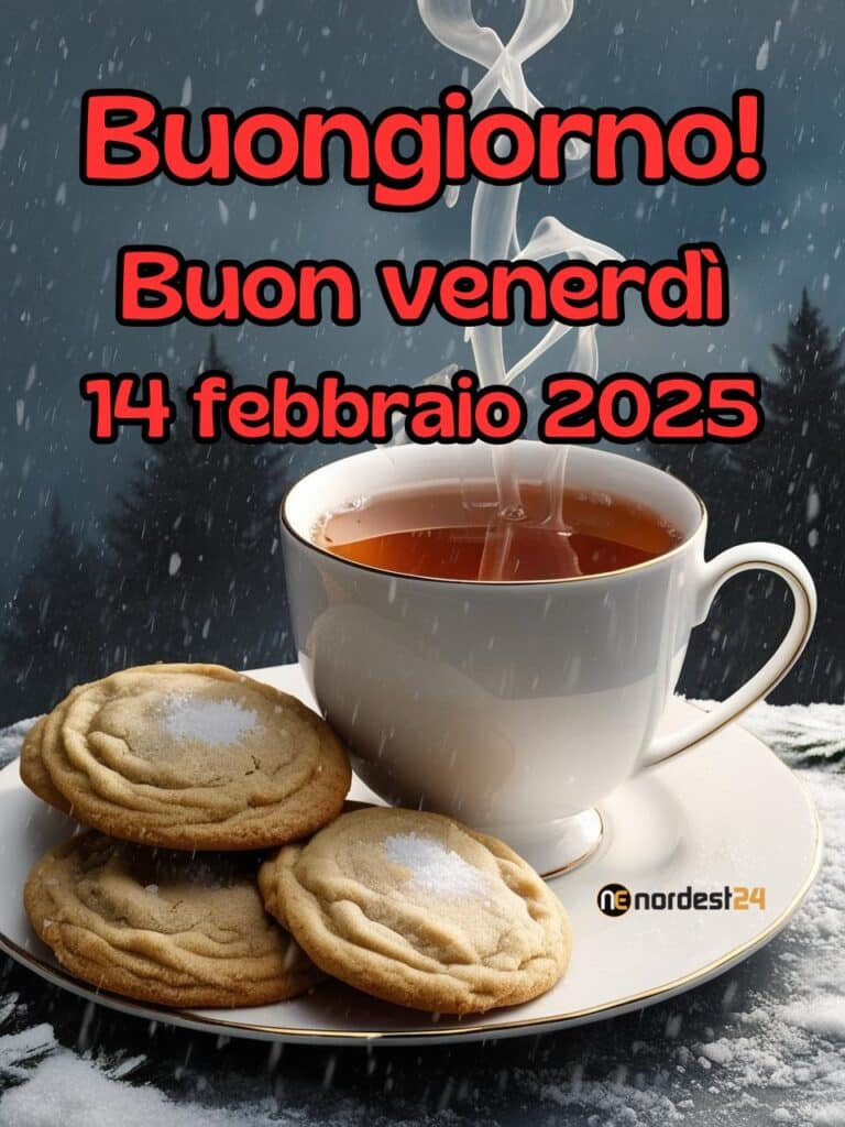 Immagini e frasi di Buongiorno per venerdì 14 Febbraio 2025, San Valentino