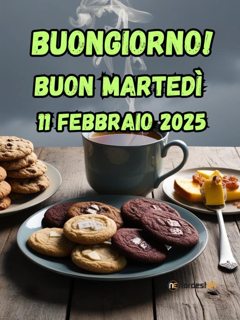 Immagini e frasi di Buongiorno per martedì 11 Febbraio 2025