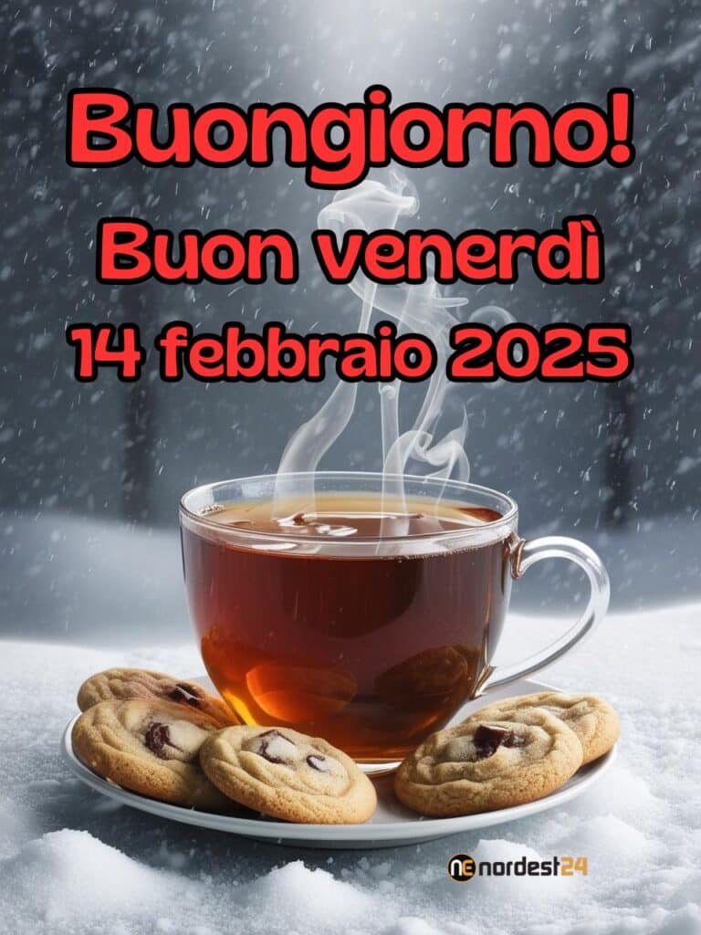 Immagini e frasi di Buongiorno per venerdì 14 Febbraio 2025, San Valentino