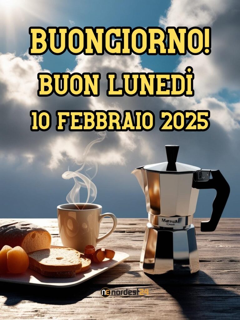 Immagini e Frasi di Buongiorno per Lunedì 10 Febbraio 2025