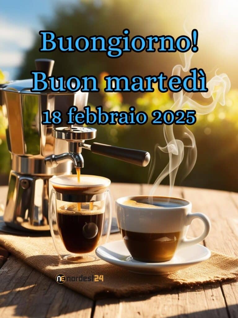 Immagini e frasi di Buongiorno per Martedì 18 Febbraio 2025