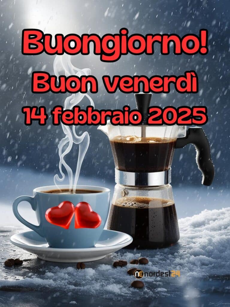 Immagini e frasi di Buongiorno per venerdì 14 Febbraio 2025, San Valentino