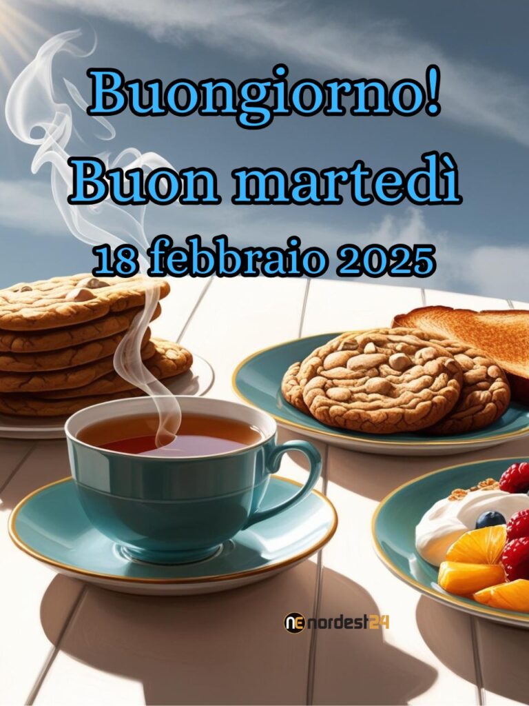 Immagini e frasi di Buongiorno per Martedì 18 Febbraio 2025