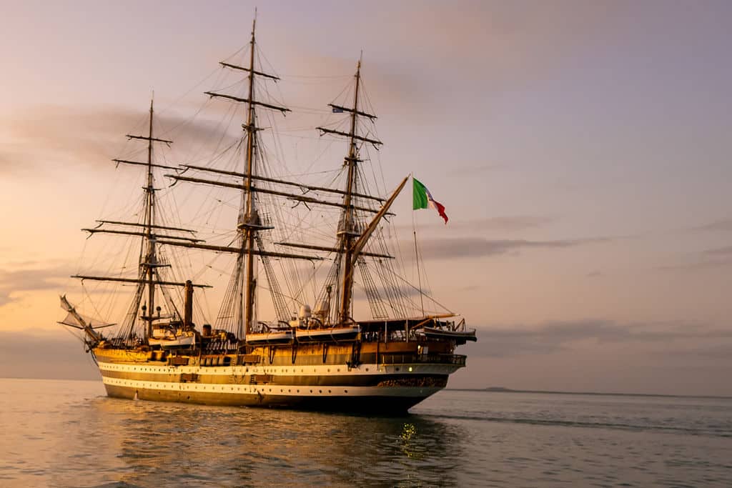 Venezia accoglie la Nave Amerigo Vespucci