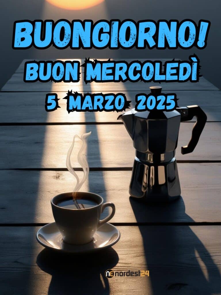 Immagini e frasi di Buongiorno per mercoledì 5 Marzo 2025: quali condividere