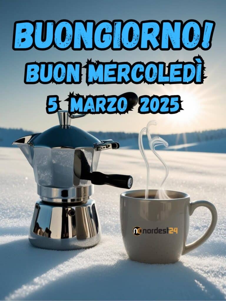 Immagini e frasi di Buongiorno per mercoledì 5 Marzo 2025: quali condividere