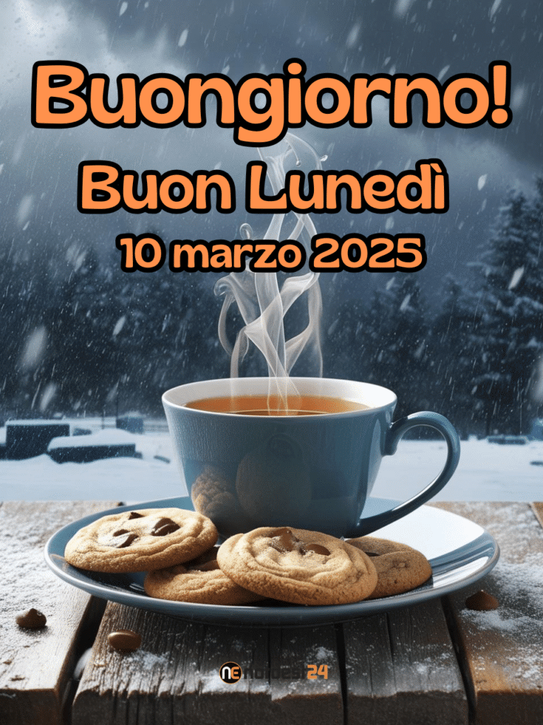 Immagini e frasi di "Buongiorno" e "Buon Lunedì" 10 Marzo 2025