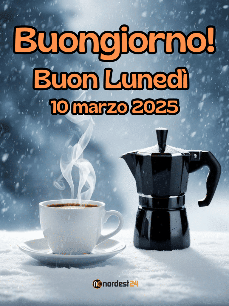 Immagini e frasi di "Buongiorno" e "Buon Lunedì" 10 Marzo 2025