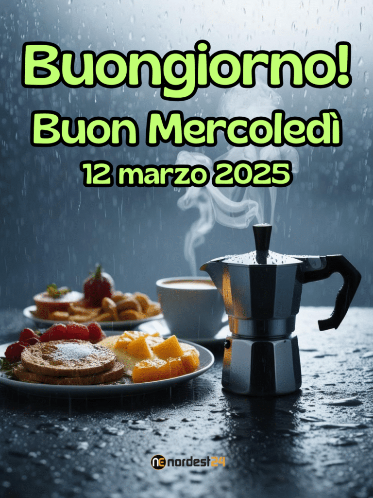 Immagini e Frasi di Buongiorno e buon Mercoledì 12 Marzo 2025