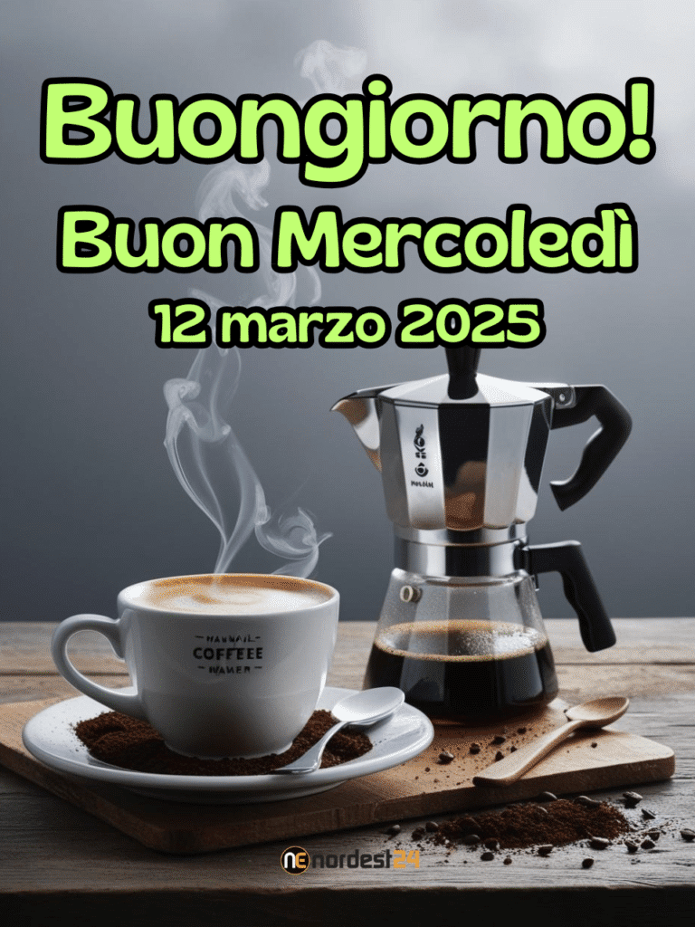 Immagini e Frasi di Buongiorno e buon Mercoledì 12 Marzo 2025