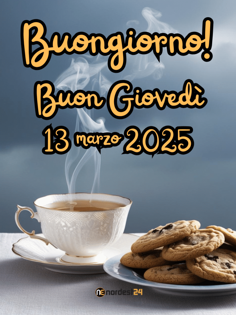 Immagini e frasi di Buongiorno per un Buon Giovedì 13 Marzo 2025