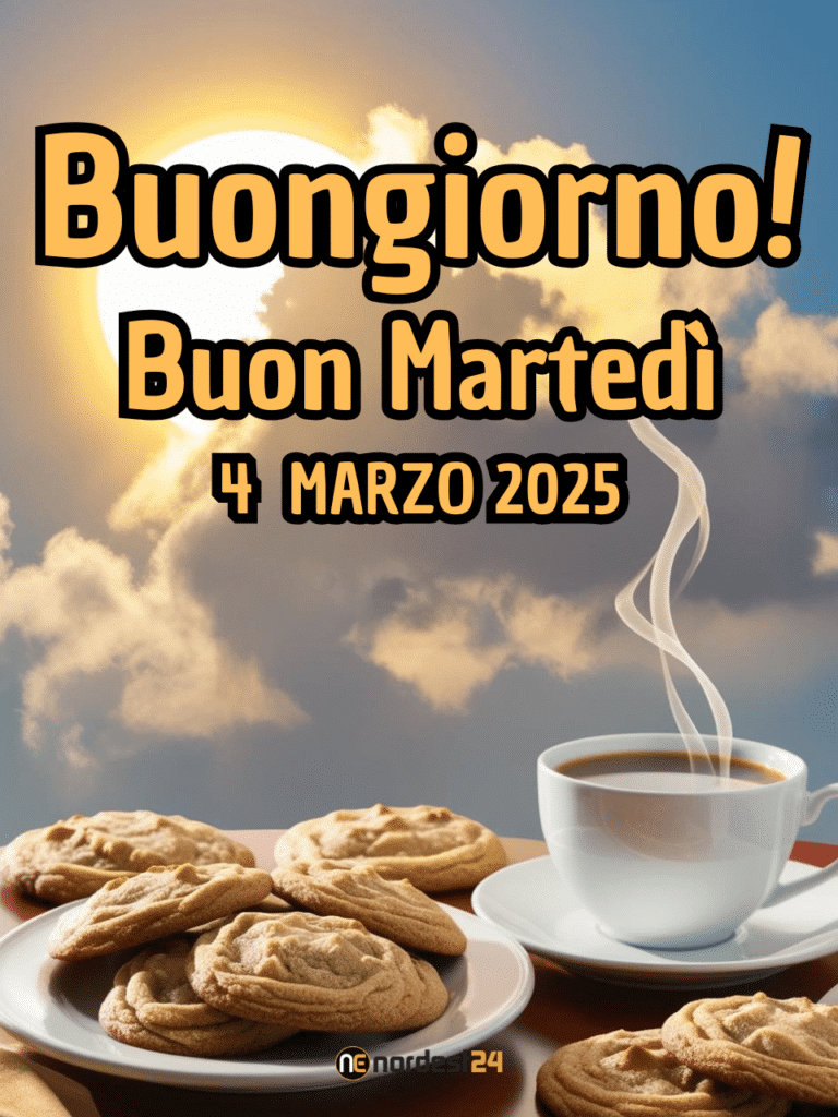 Immagini e Frasi di Buongiorno per Martedì 4 Marzo 2025