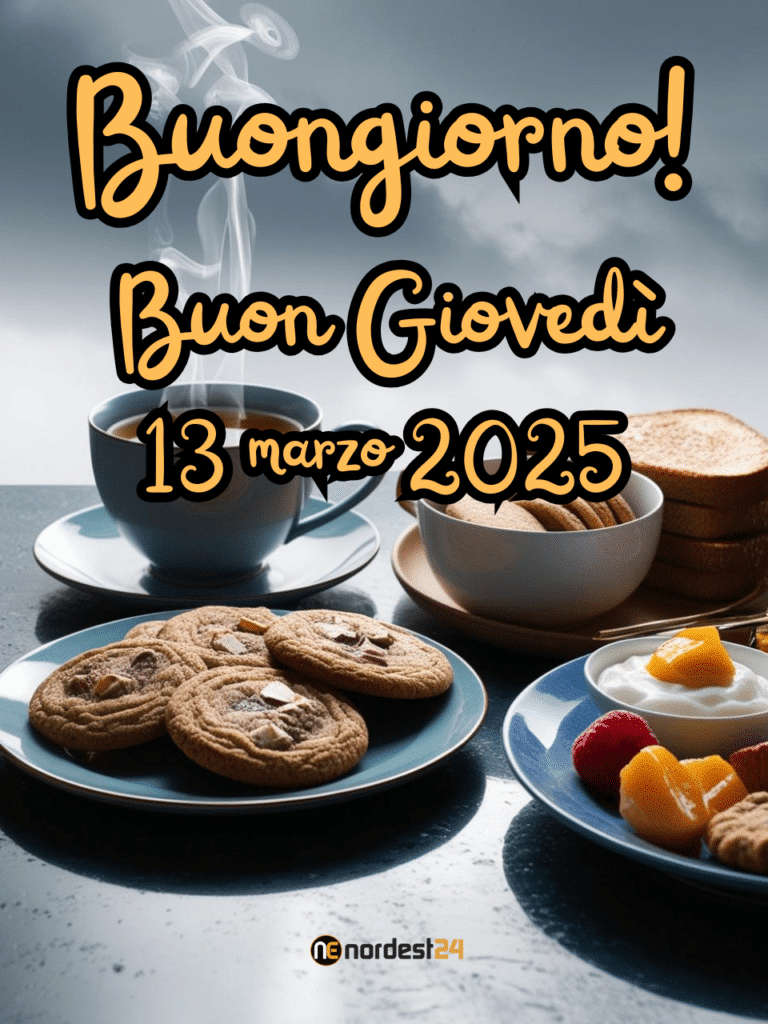 Immagini e frasi di Buongiorno per un Buon Giovedì 13 Marzo 2025