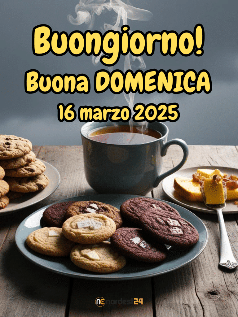 Immagini e frasi di Buongiorno e Buona Domenica 16 Marzo 2025