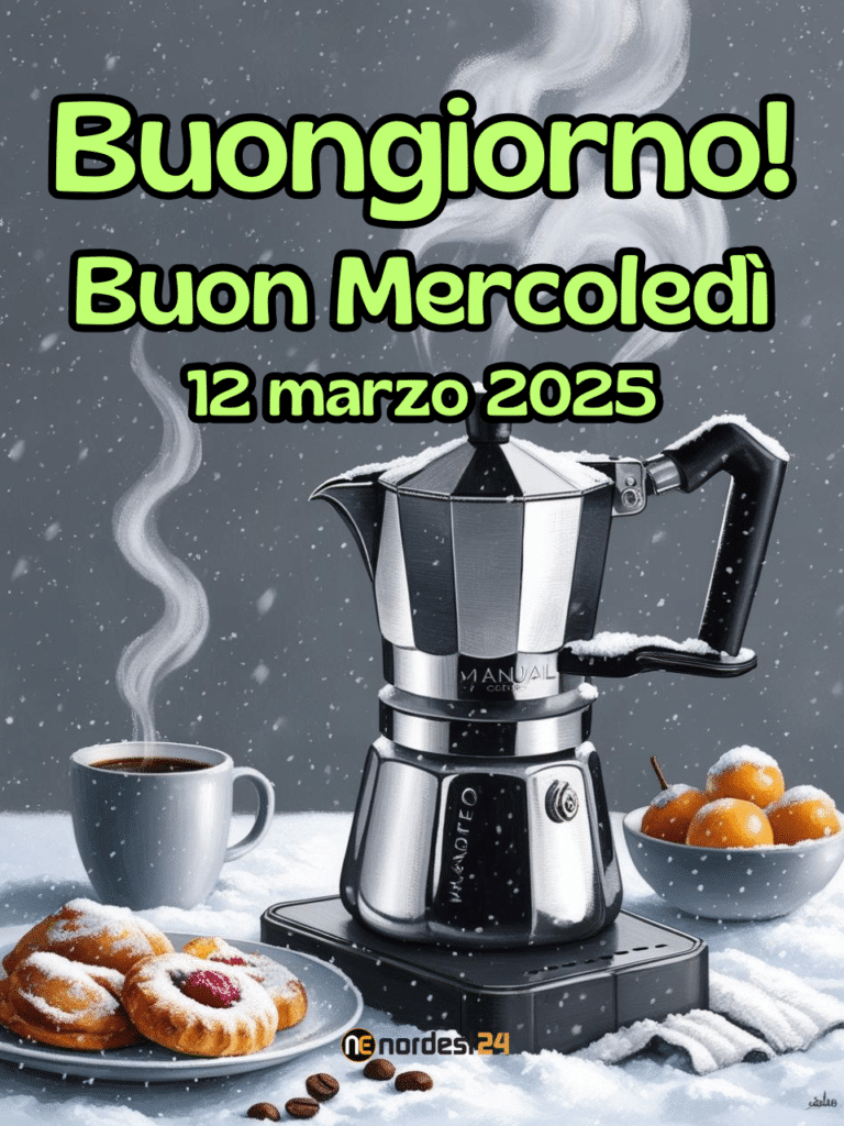 Immagini e Frasi di Buongiorno e buon Mercoledì 12 Marzo 2025