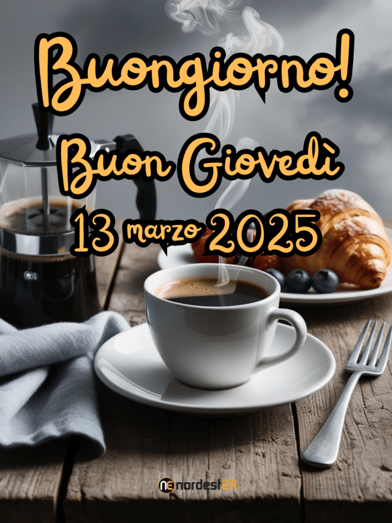 Immagini e frasi di Buongiorno per un Buon Giovedì 13 Marzo 2025