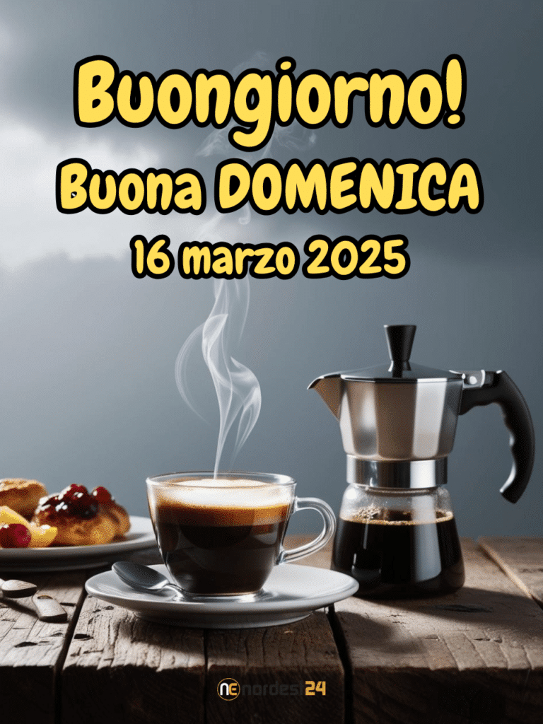 Immagini e frasi di Buongiorno e Buona Domenica 16 Marzo 2025