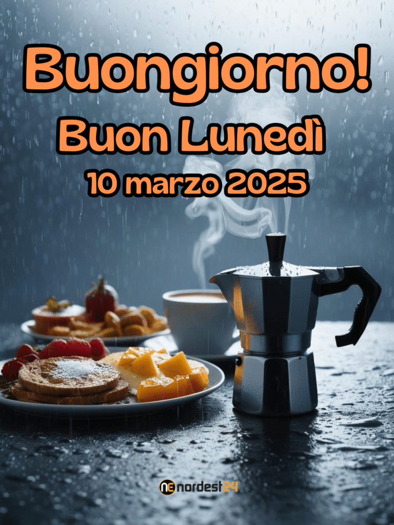 Immagini e frasi di "Buongiorno" e "Buon Lunedì" 10 Marzo 2025