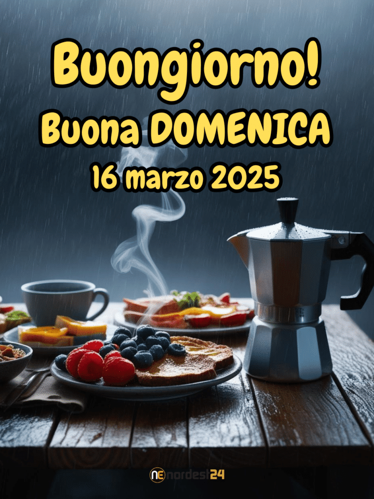 Immagini e frasi di Buongiorno e Buona Domenica 16 Marzo 2025