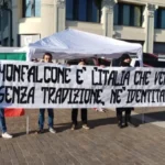 manifestazioni in piazza a Monfalcone