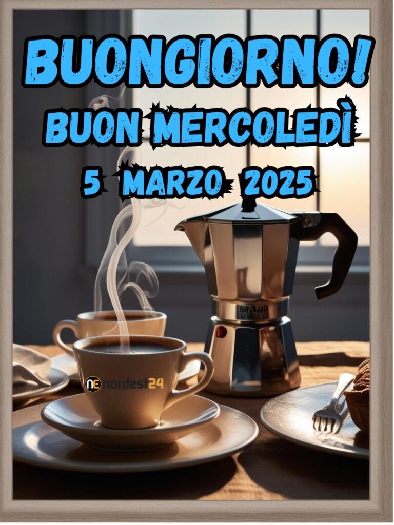 Immagini e frasi di Buongiorno per mercoledì 5 Marzo 2025: quali condividere