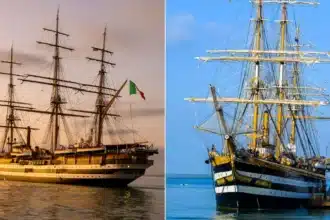 Venezia accoglie la Nave Amerigo Vespucci